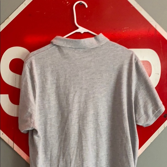 gray polo shirt - Picture 4 of 4